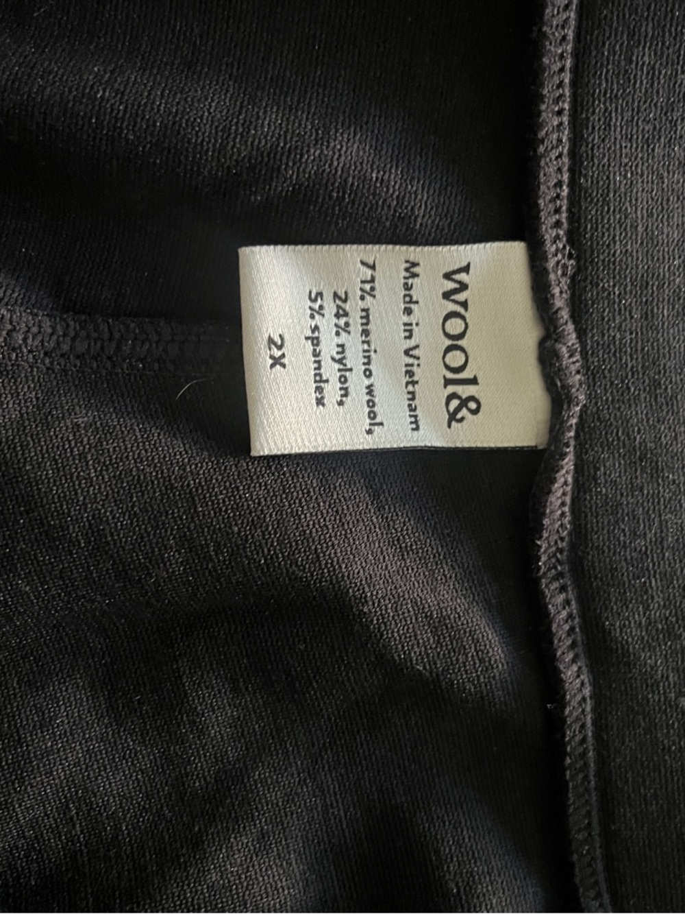 NWOT Wool& Wide Leg Ponte Pant - Picture 3 of 3